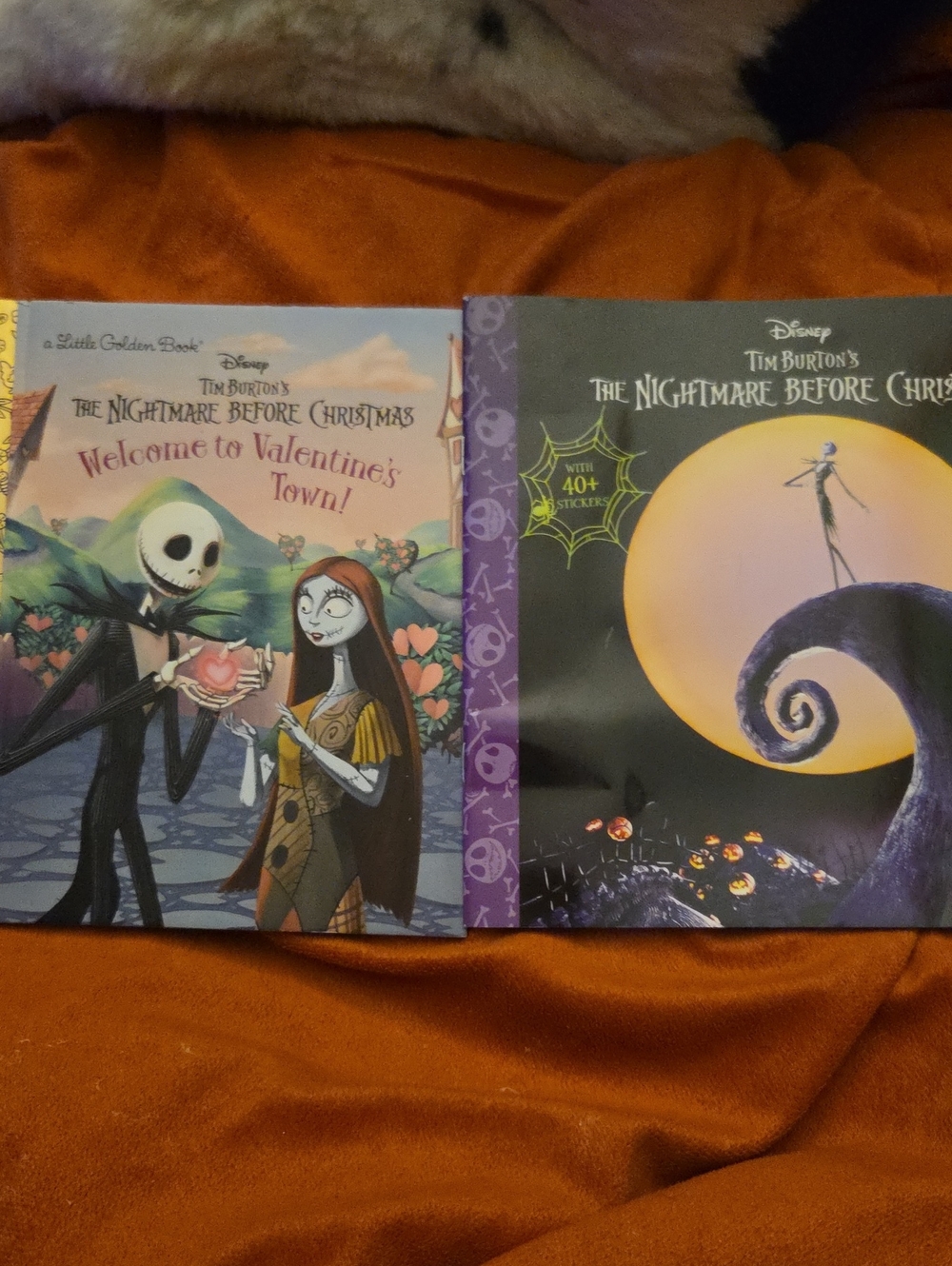 Disney The Nightmare Before Christmas Storybook Duo - Black & Purple
